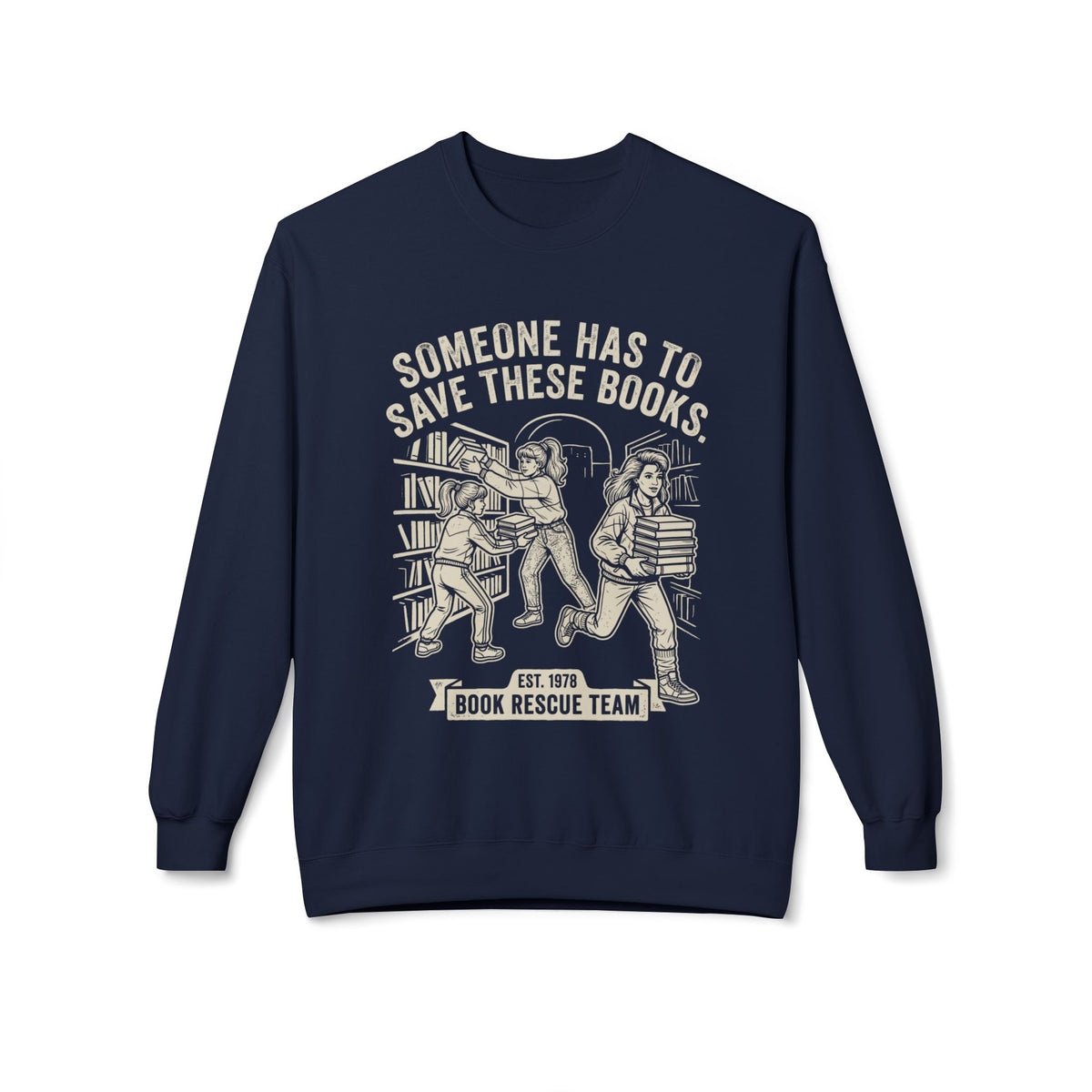 Book Rescue Sweatshirt