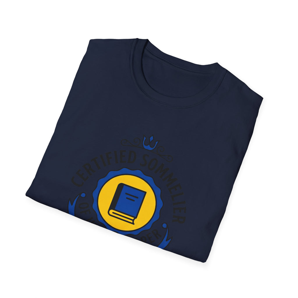 Certified Sommelier Of Unread Paper T-Shirt