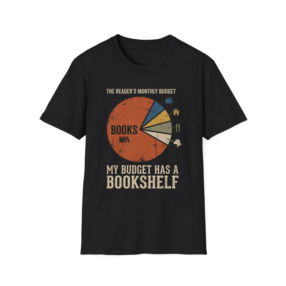 Budget Bookshelf T-Shirt