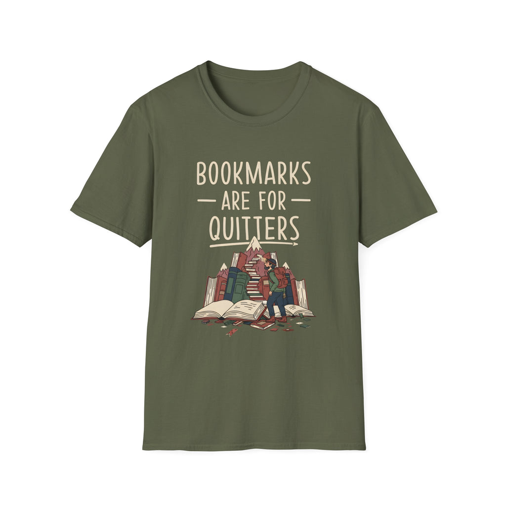 Bookmarks Are For Quitters T-Shirt