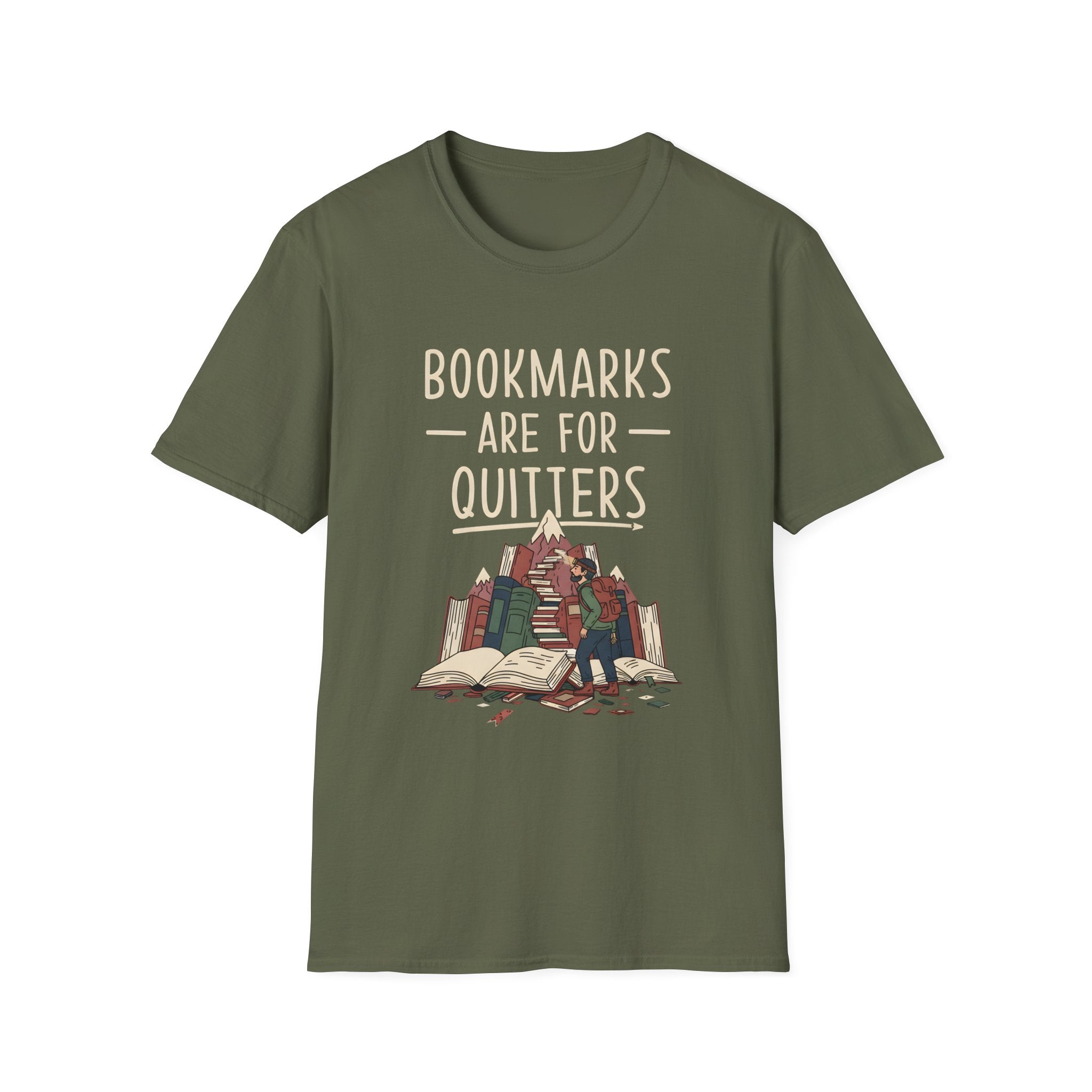 Bookmarks Are For Quitters T-Shirt