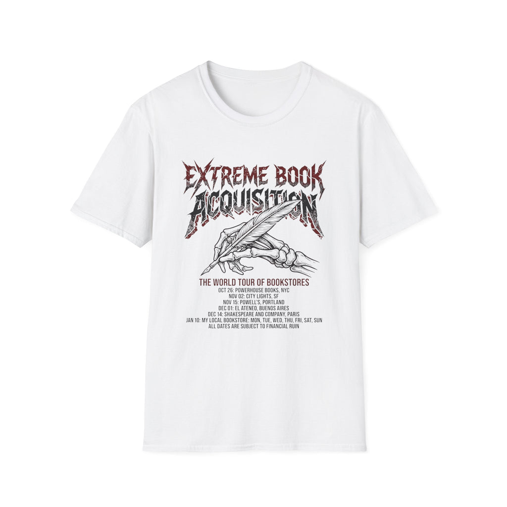 Extreme Book Acquisition World Tour T-Shirt