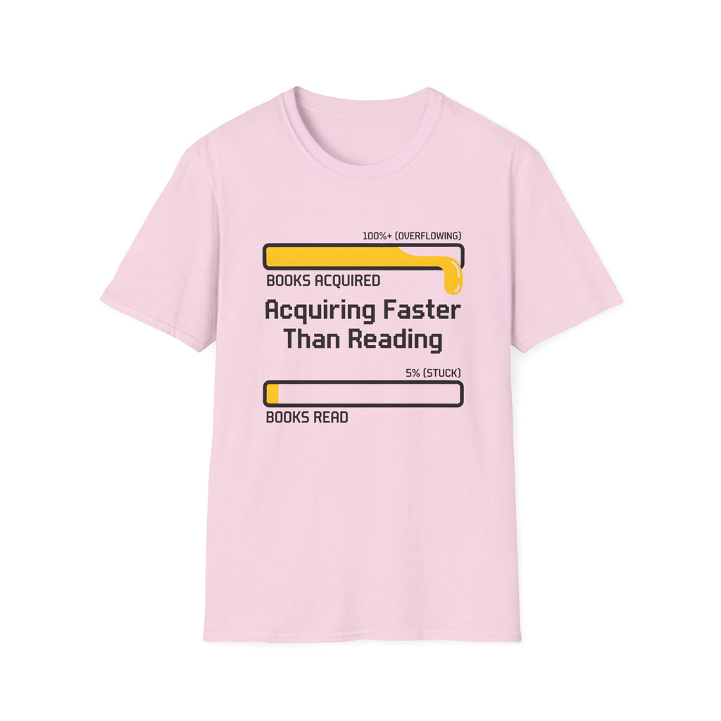 Acquiring Faster Than Reading T-Shirt