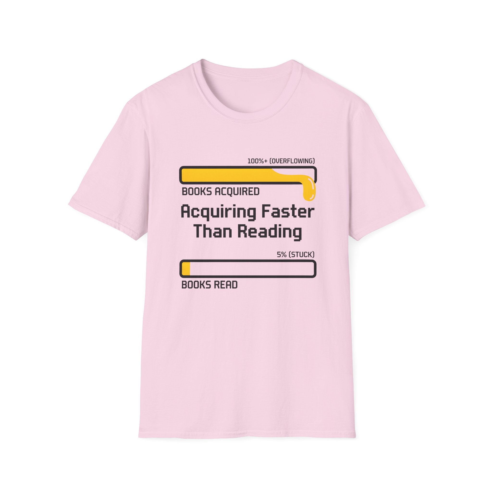 Acquiring Faster Than Reading T-Shirt