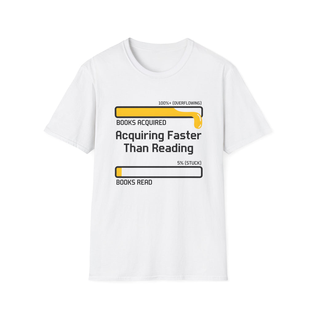 Acquiring Faster Than Reading T-Shirt