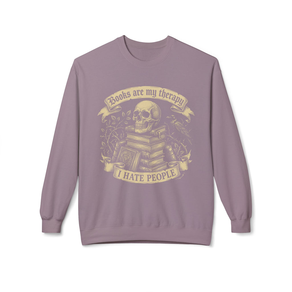 Books Therapy Sweatshirt