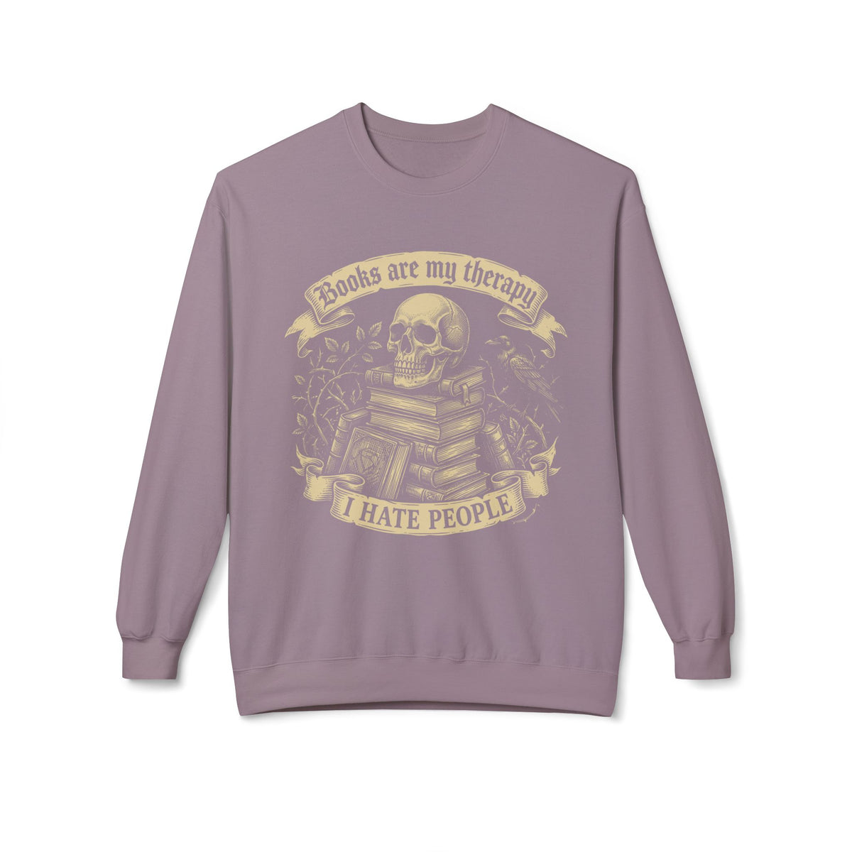 Books Therapy Sweatshirt