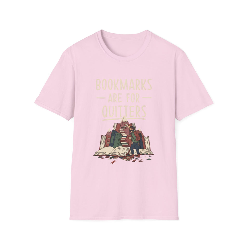 Bookmarks Are For Quitters T-Shirt