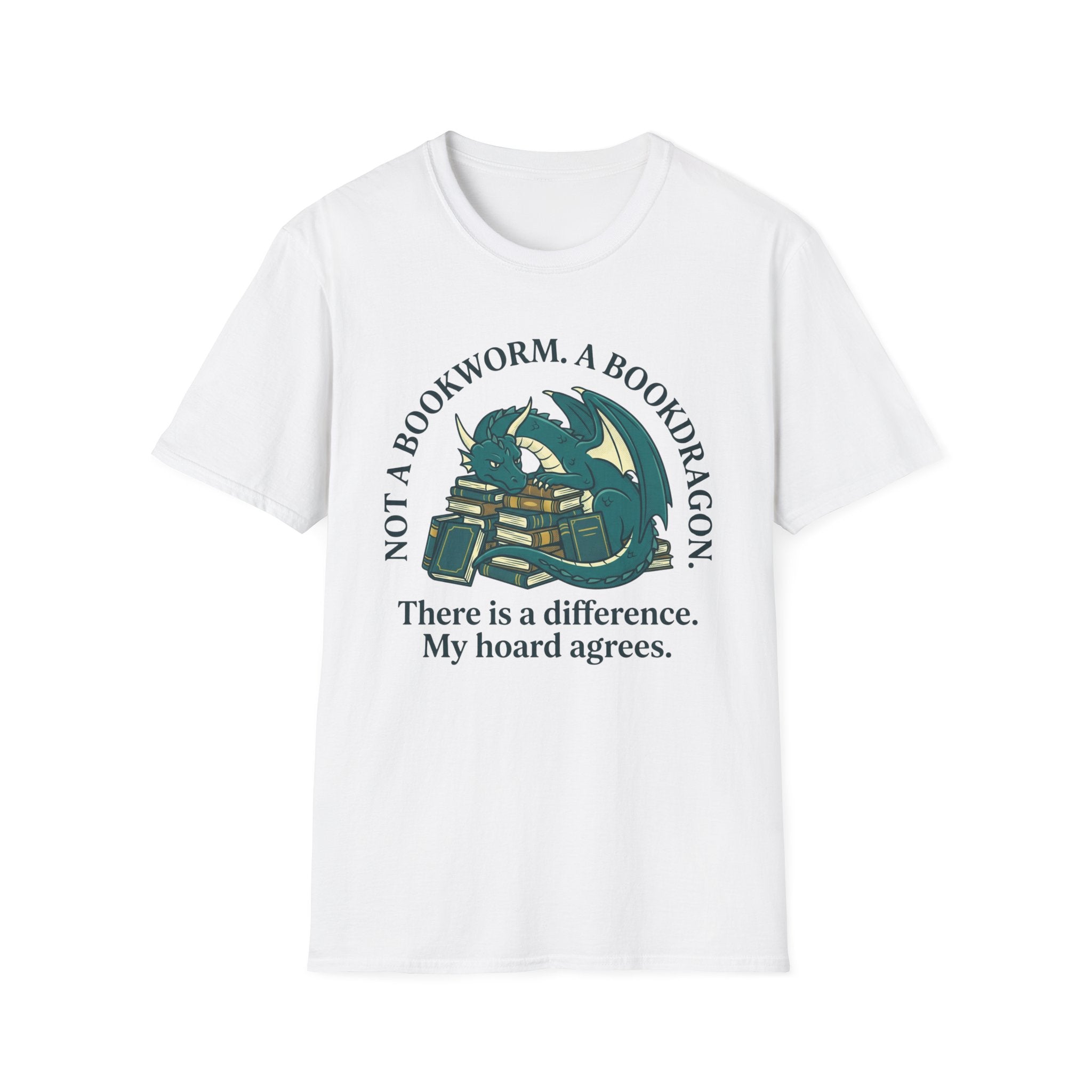 Not A Bookworm A Bookdragon There Is A Difference T-Shirt
