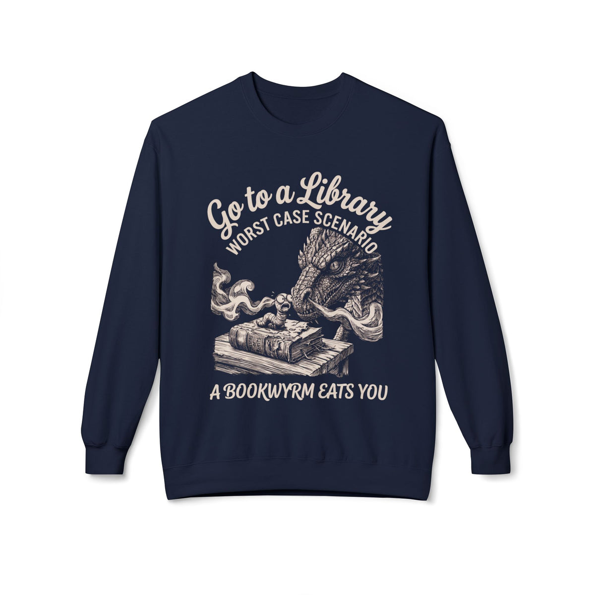Bookwyrm Eats Sweatshirt