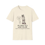 My Shelf Is A Wine Cellar Designated Non-Reader T-Shirt