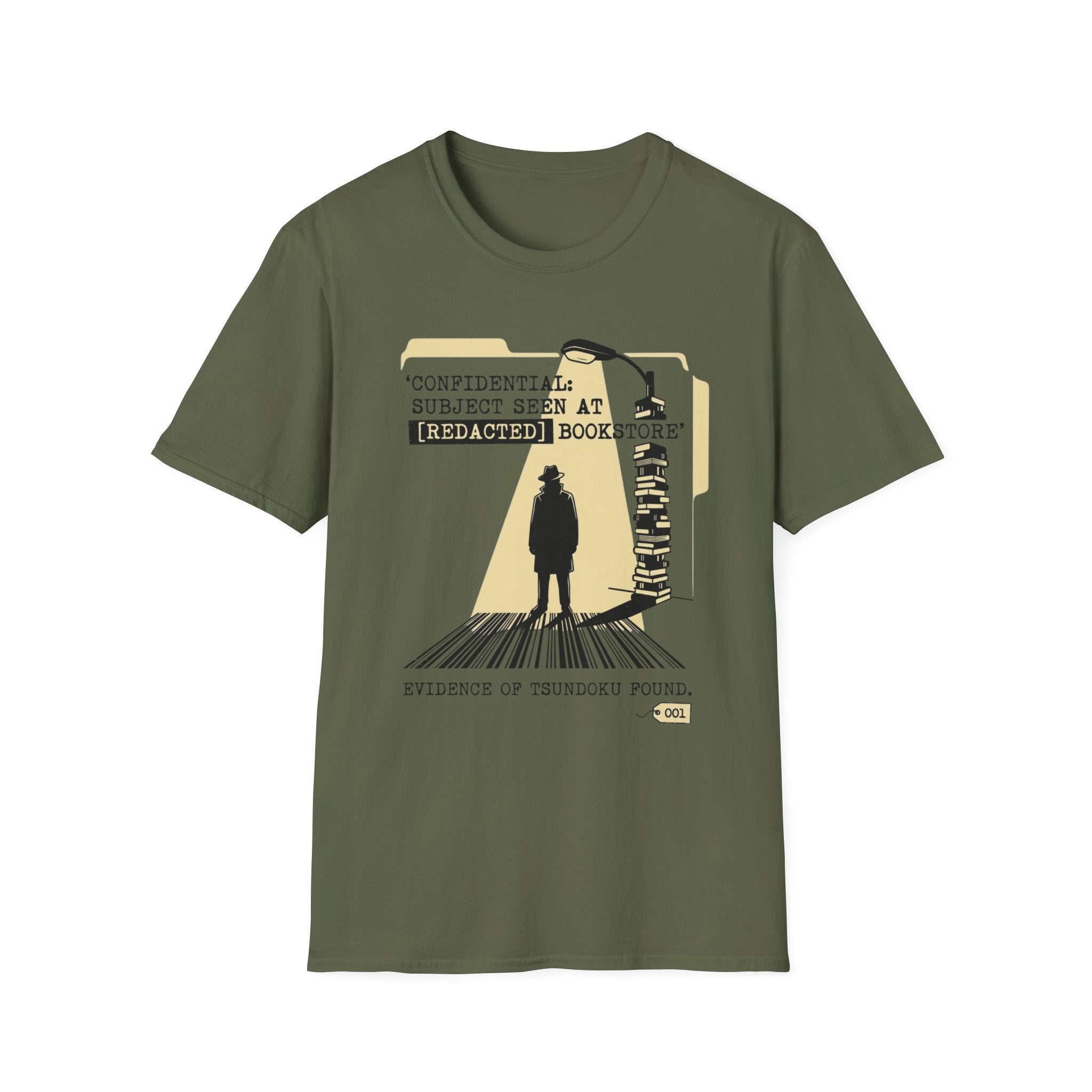 Confidential Tsundoku Evidence T-Shirt