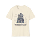 We Check On Each Other Field Guide T-Shirt