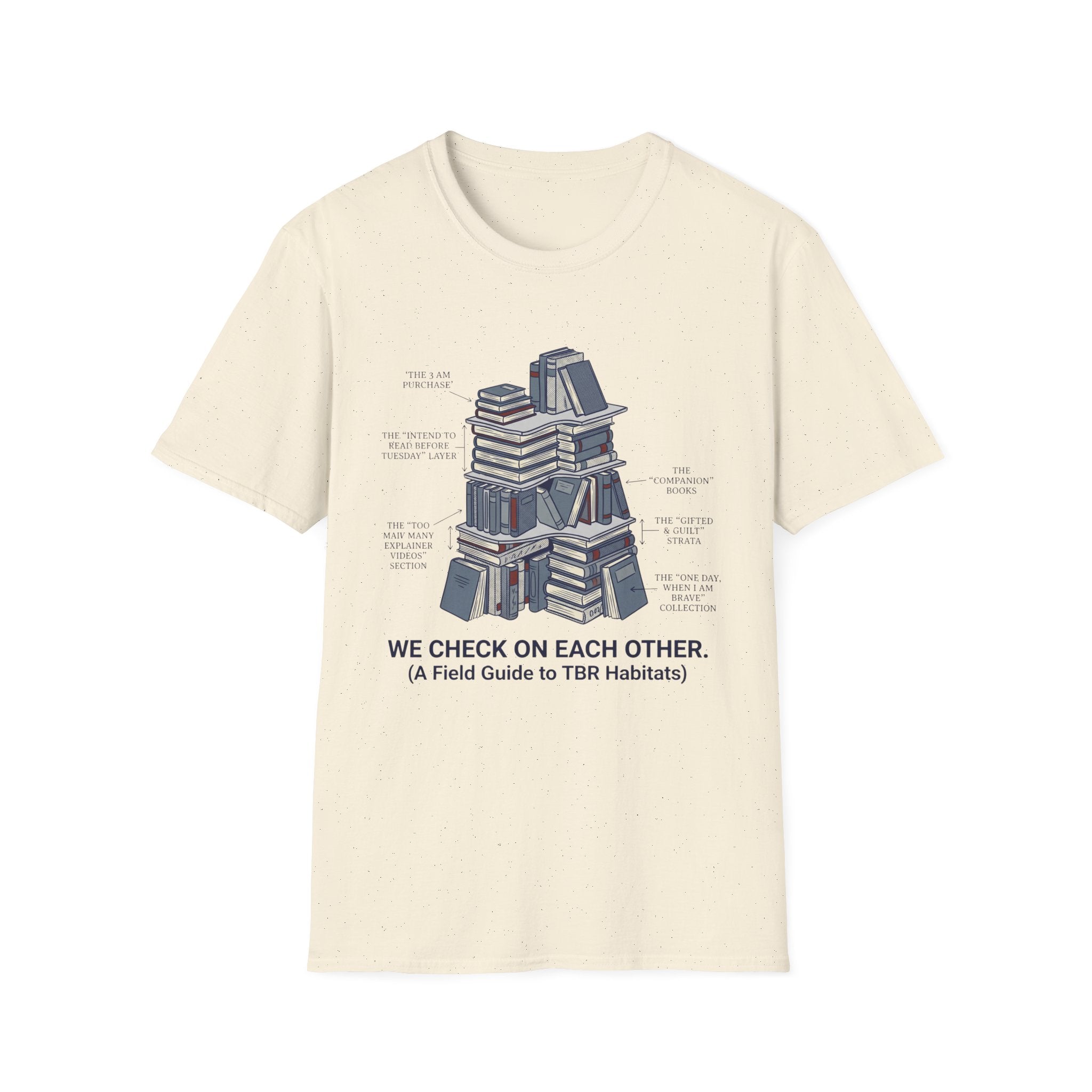 We Check On Each Other Field Guide T-Shirt