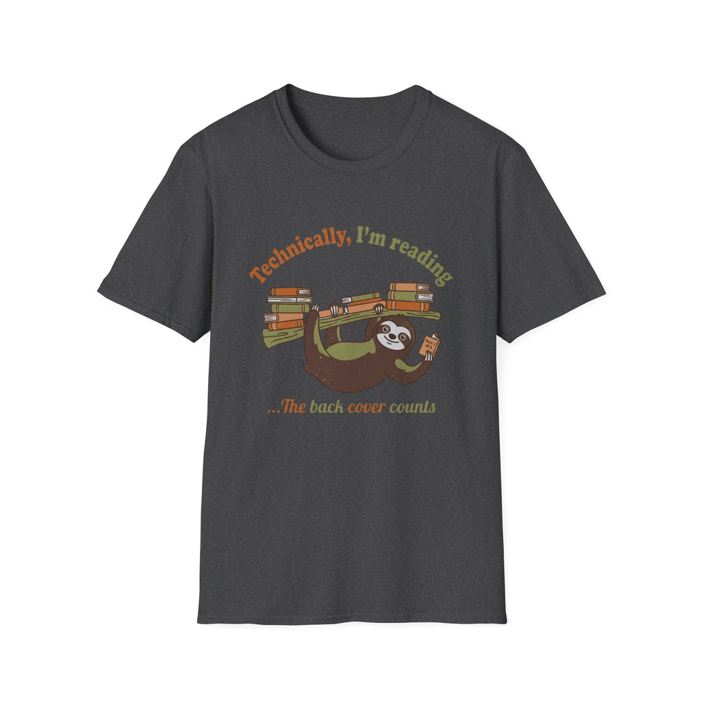 Technically I'm Reading The Back Cover T-Shirt