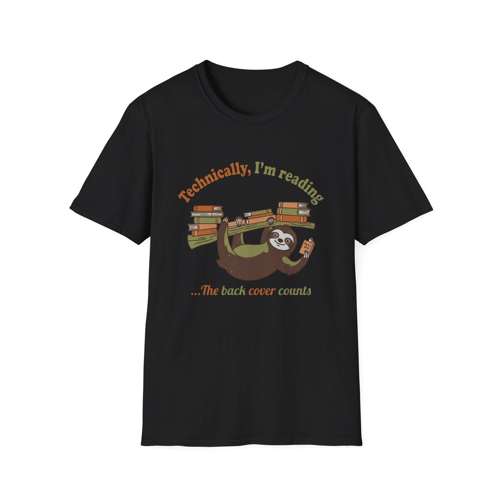 Technically I'm Reading The Back Cover T-Shirt
