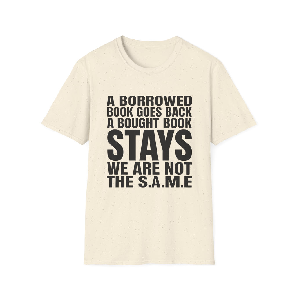 Borrowed Book Goes T-Shirt