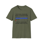 System Status Book Acquisition Buying Mode Active T-Shirt