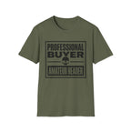 Professional Buyer Amateur Reader - Skull T-Shirt
