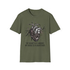 My Heart Is A Library My House Is A Graveyard T-Shirt