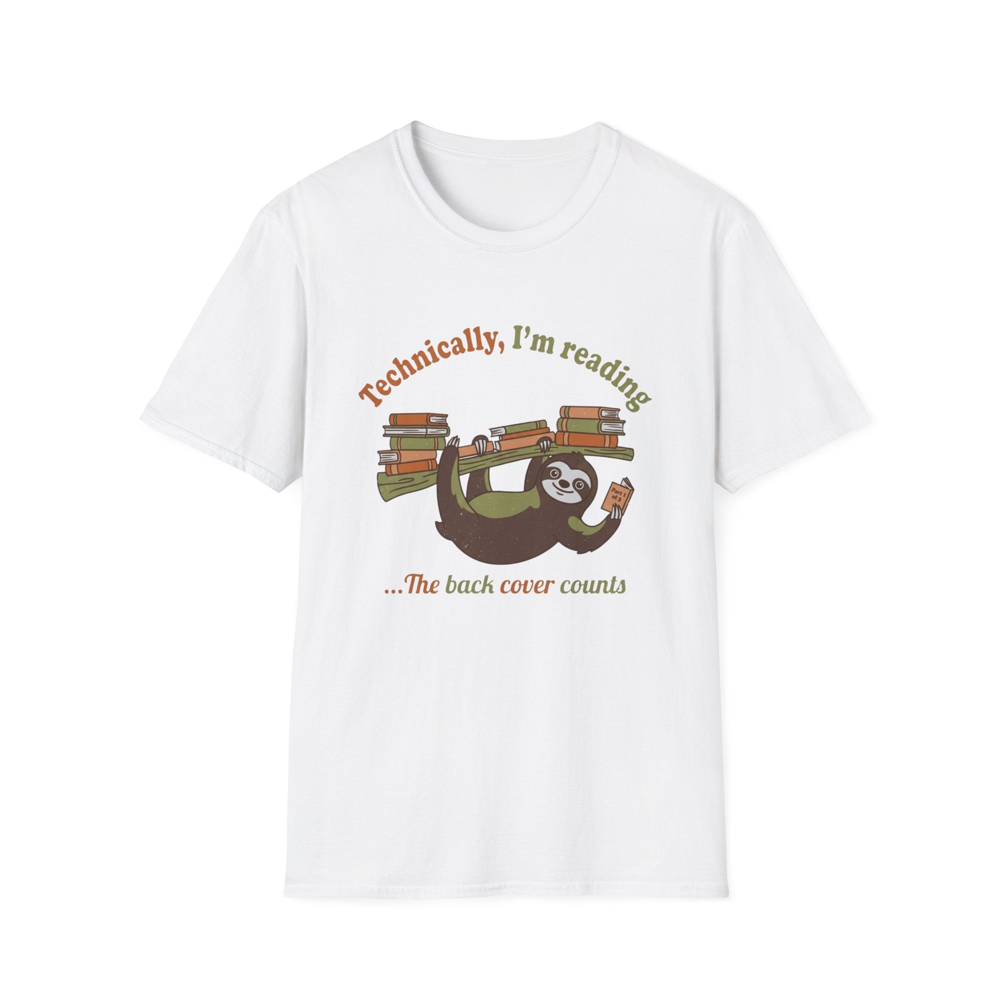 Technically I'm Reading The Back Cover T-Shirt