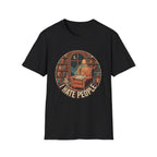 Books Are My Therapy I Hate People T-Shirt