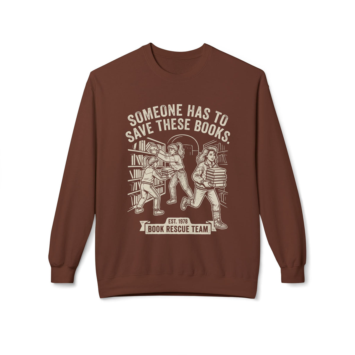 Book Rescue Sweatshirt