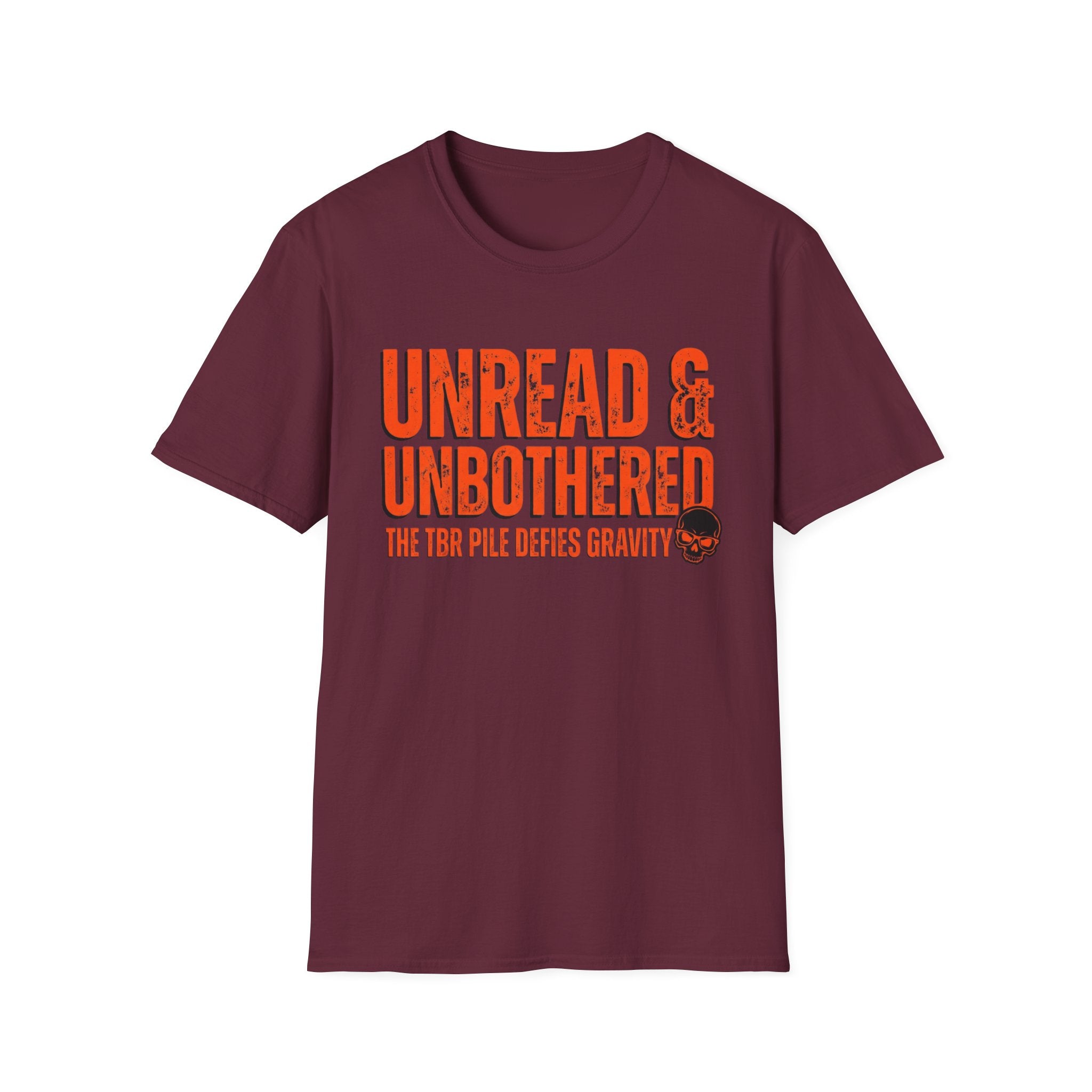 Unread And Unbothered TBR Defies Gravity T-Shirt