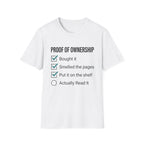 Proof Of Ownership Checklist T-Shirt