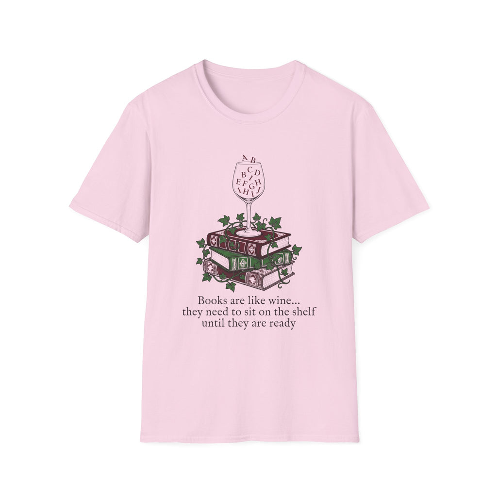 Books Like Wine T-Shirt