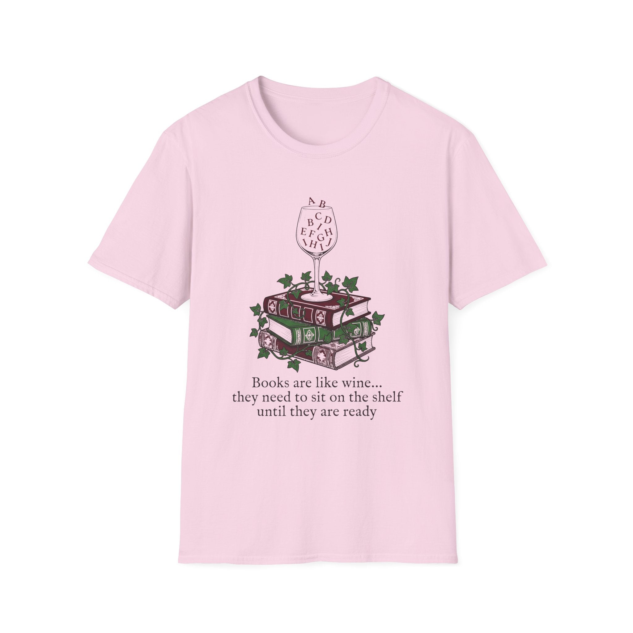 Books Like Wine T-Shirt
