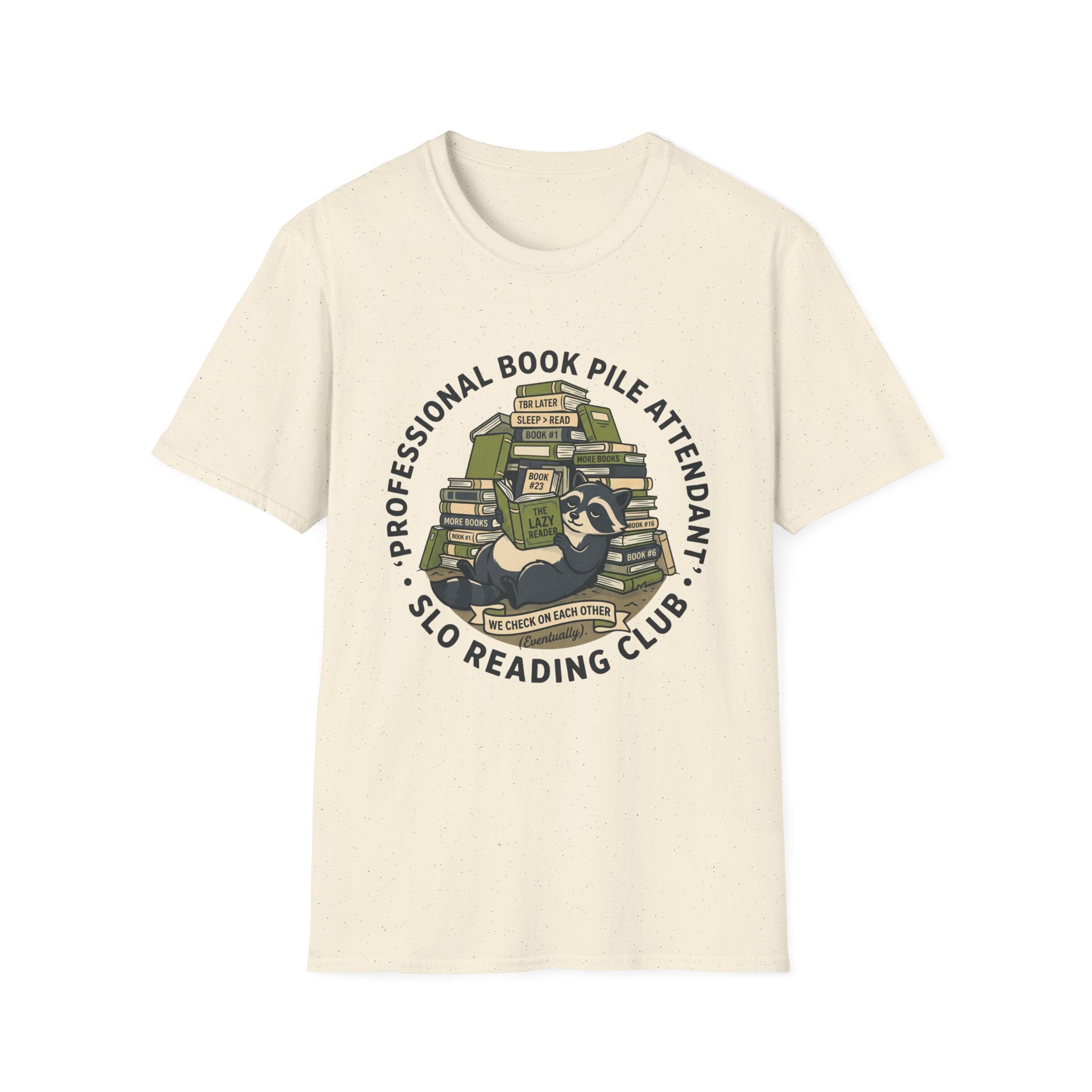 Professional Book Pile Attendant T-Shirt