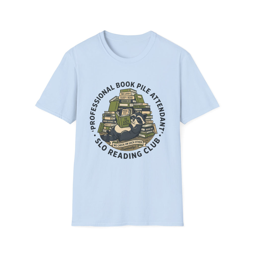 Professional Book Pile Attendant T-Shirt