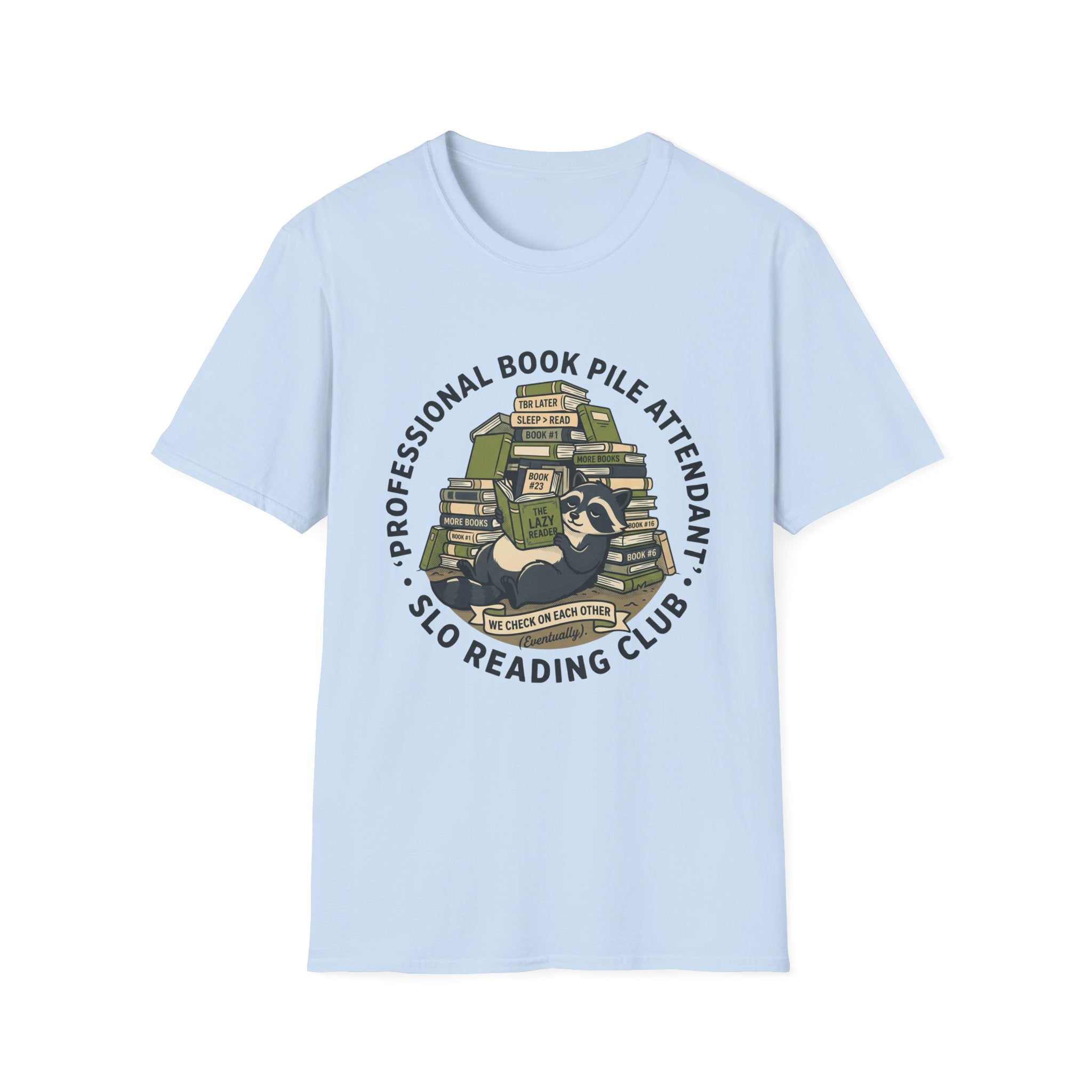 Professional Book Pile Attendant T-Shirt