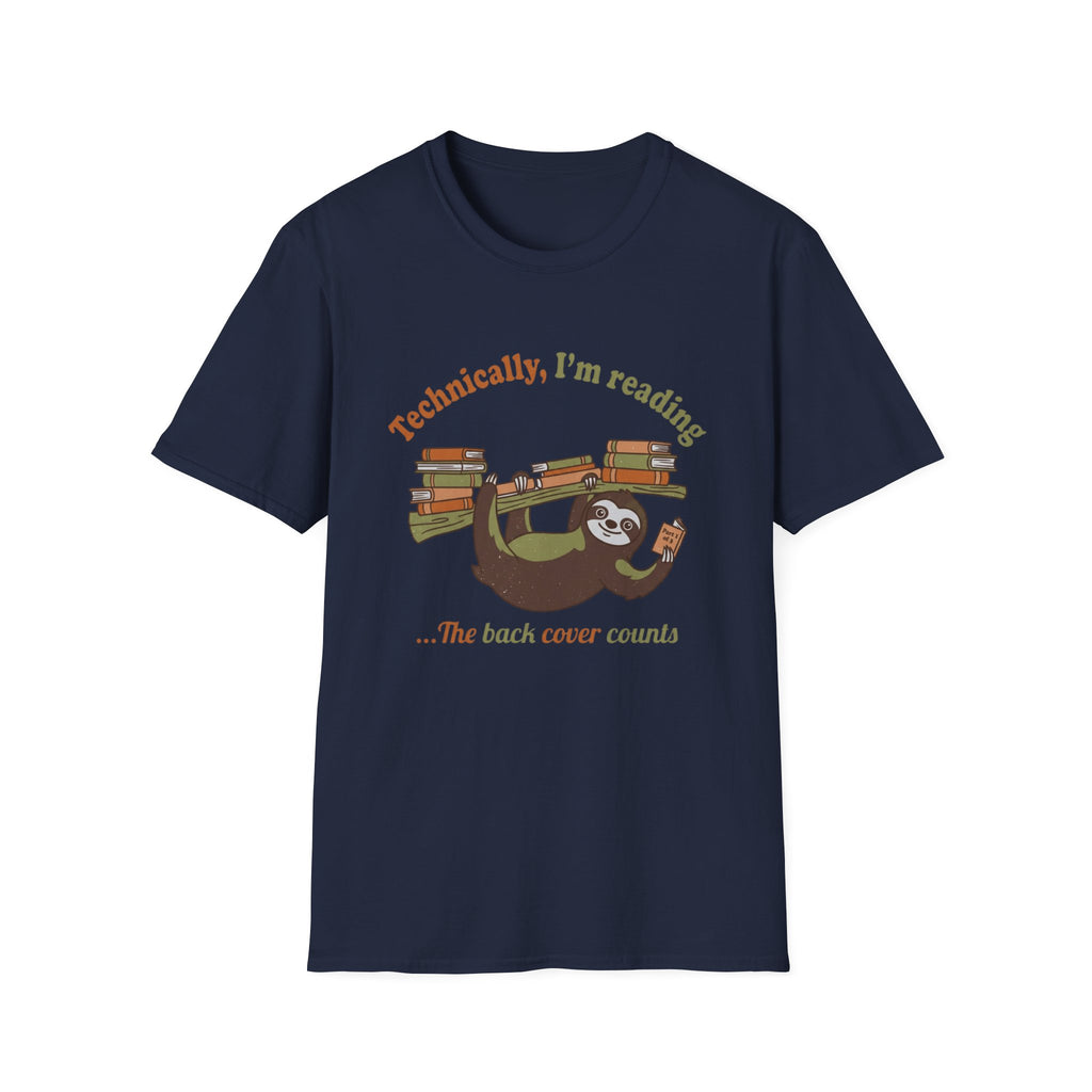 Technically I'm Reading The Back Cover T-Shirt
