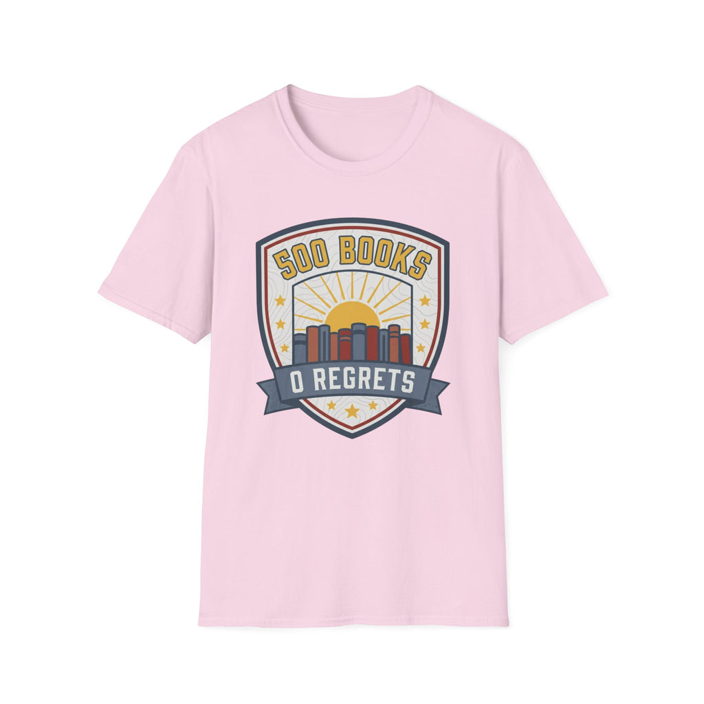 500 Books 0 Regrets T-Shirt
