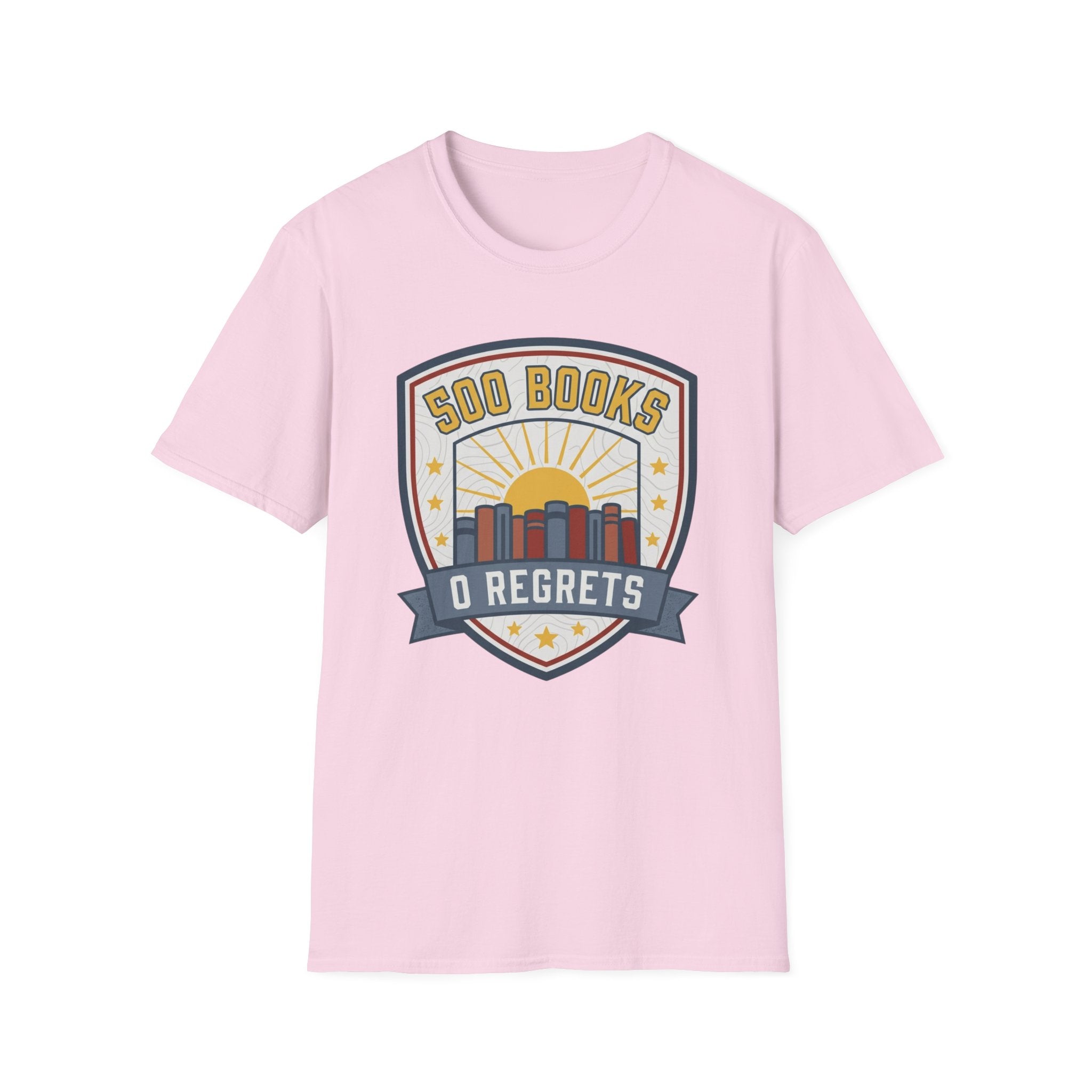 500 Books 0 Regrets T-Shirt