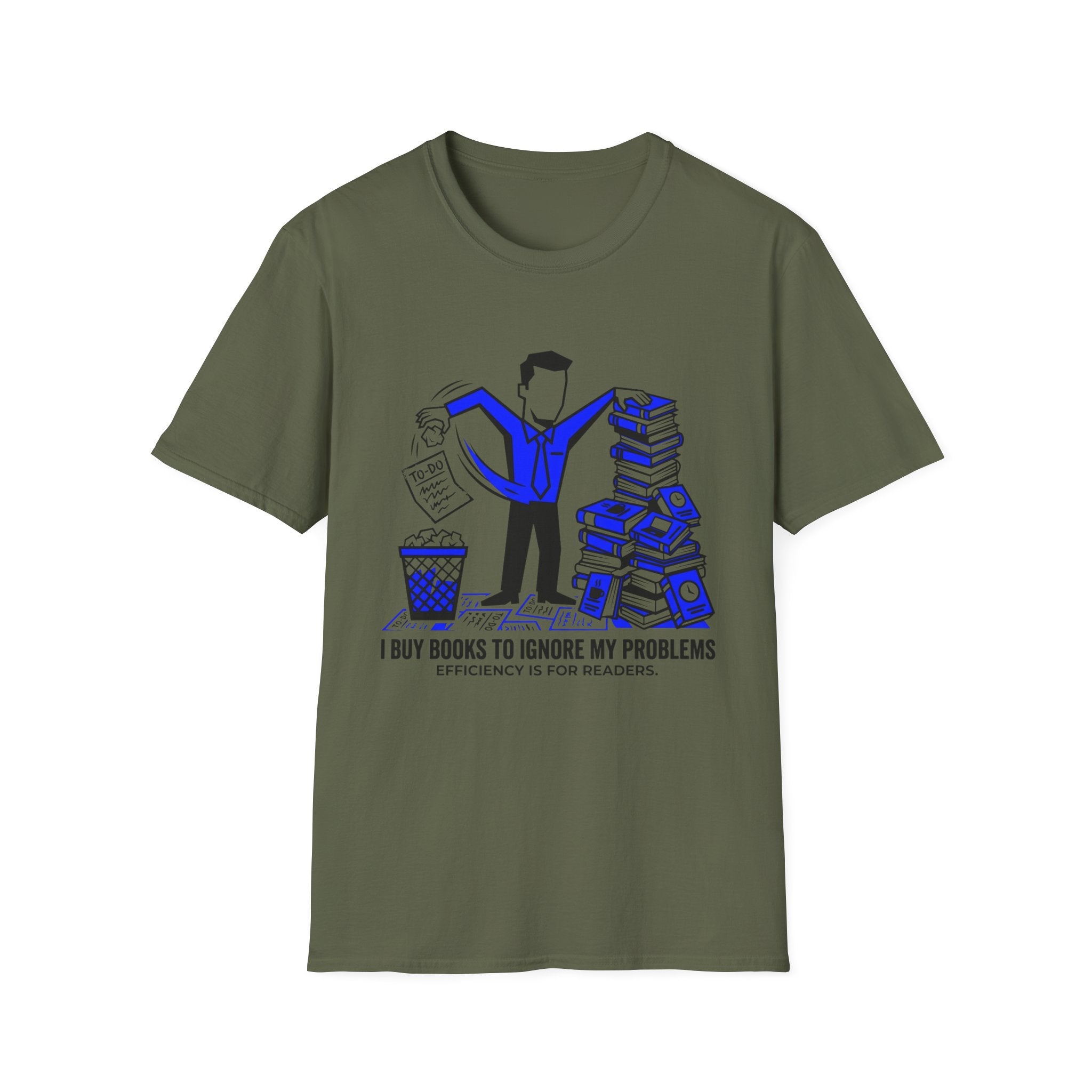 I Buy Books To Ignore My Problems T-Shirt