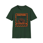 Caution Load Bearing Bookshelves T-Shirt