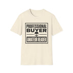 Professional Buyer Amateur Reader - Skull T-Shirt