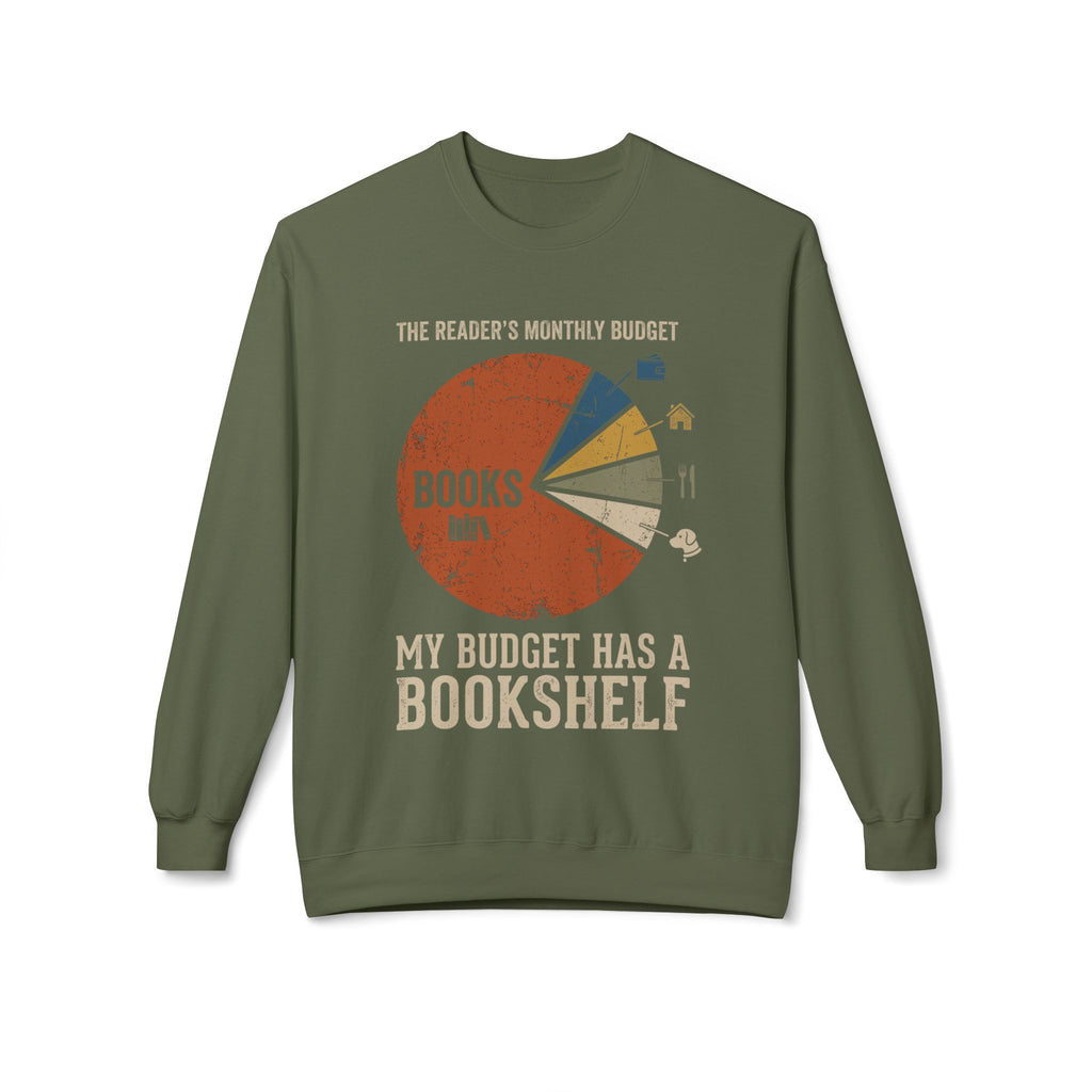Budget Bookshelf Sweatshirt
