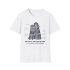We Check On Each Other Field Guide T-Shirt