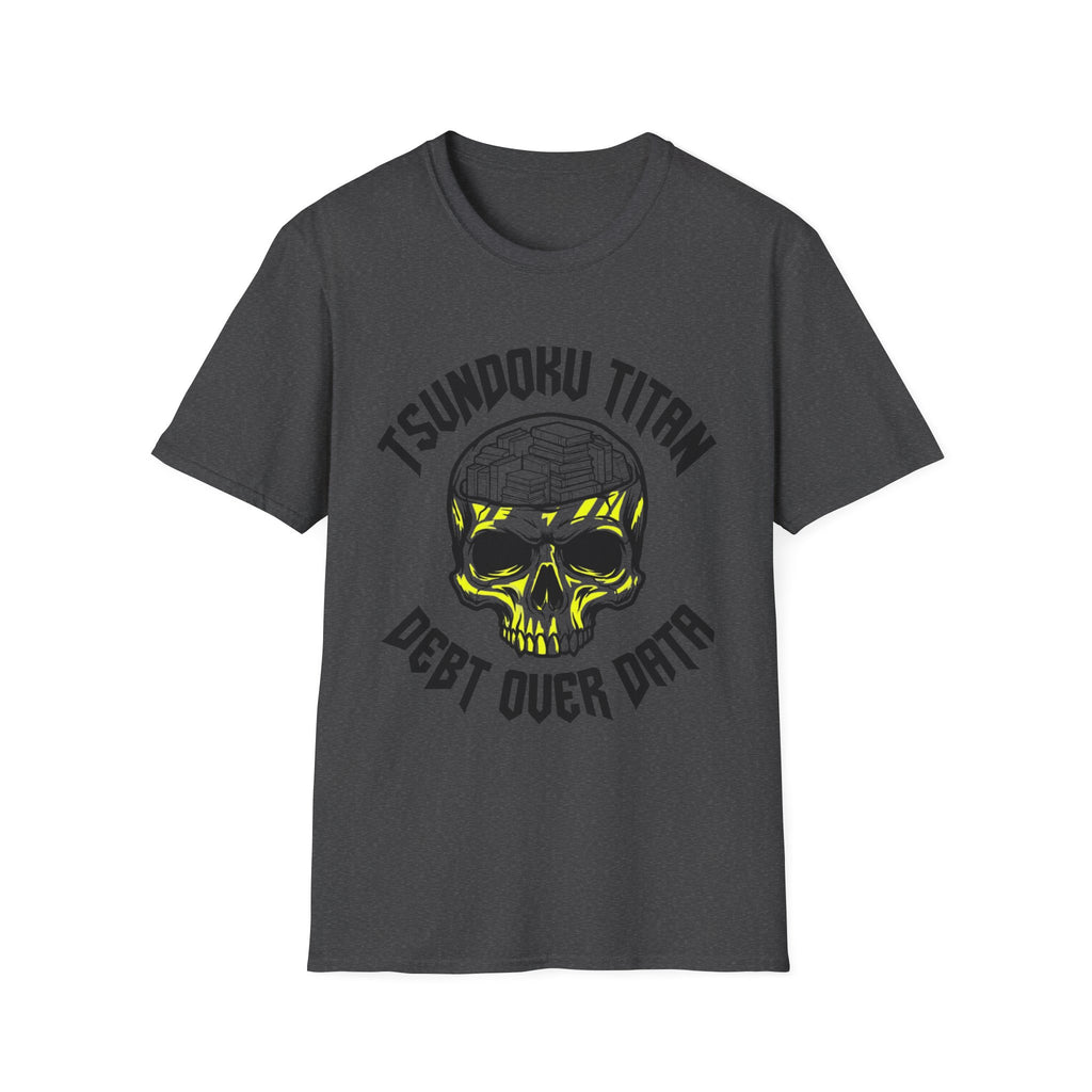 Tsundoku Titan Debt Over Data T-Shirt
