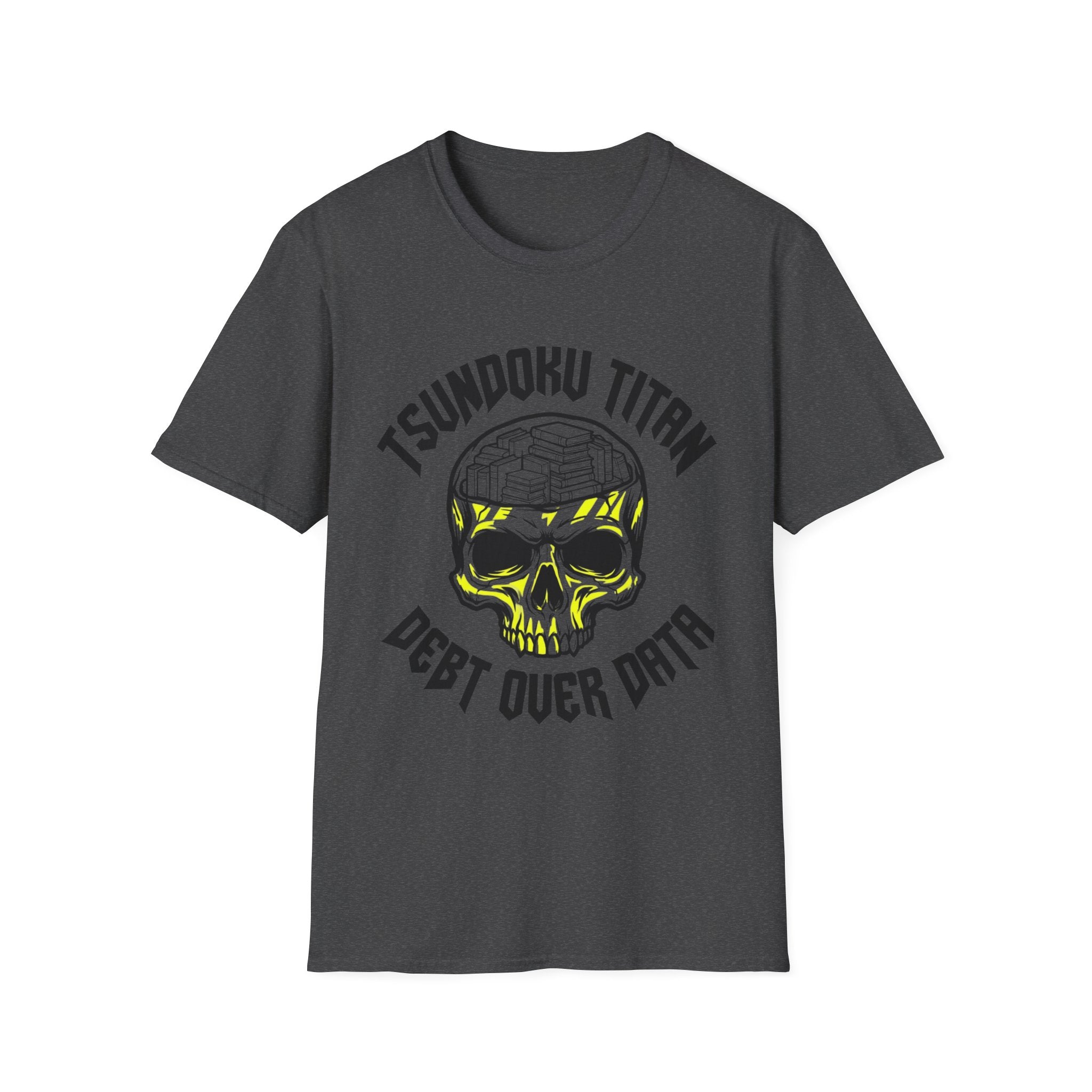 Tsundoku Titan Debt Over Data T-Shirt