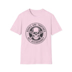 Books Are Trophies Act Accordingly - Skull Coin T-Shirt