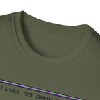 Level 99 Book Pile Game Over Status Tsundoku T-Shirt