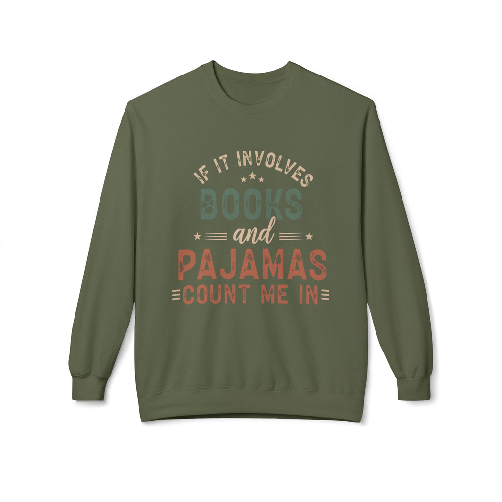 Books & Pajamas Sweatshirt