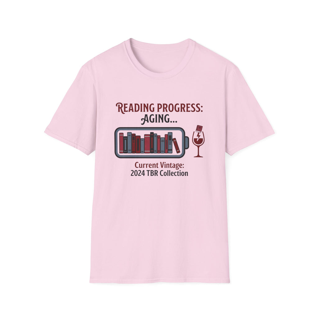 Reading Progress Aging Current Vintage T-Shirt