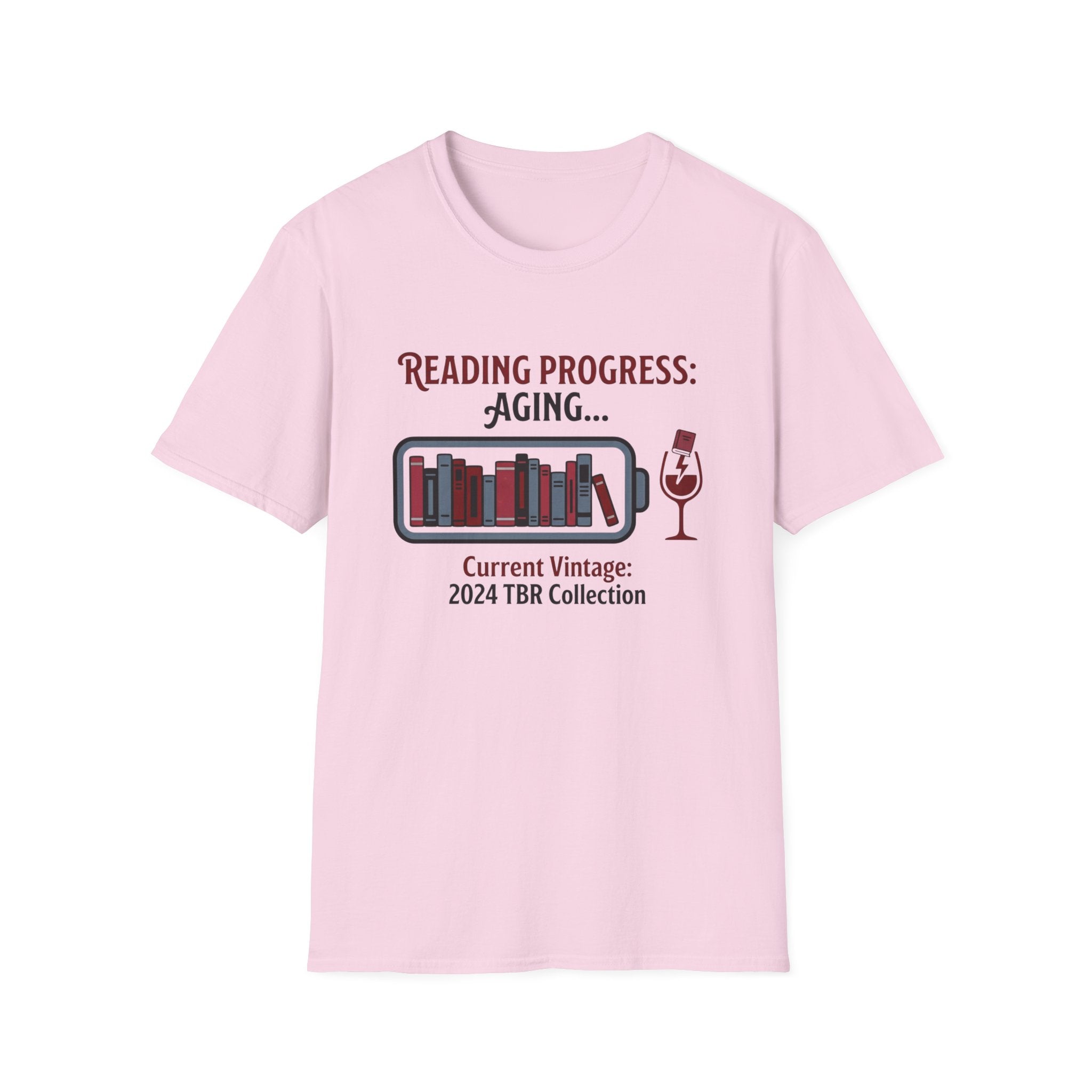 Reading Progress Aging Current Vintage T-Shirt