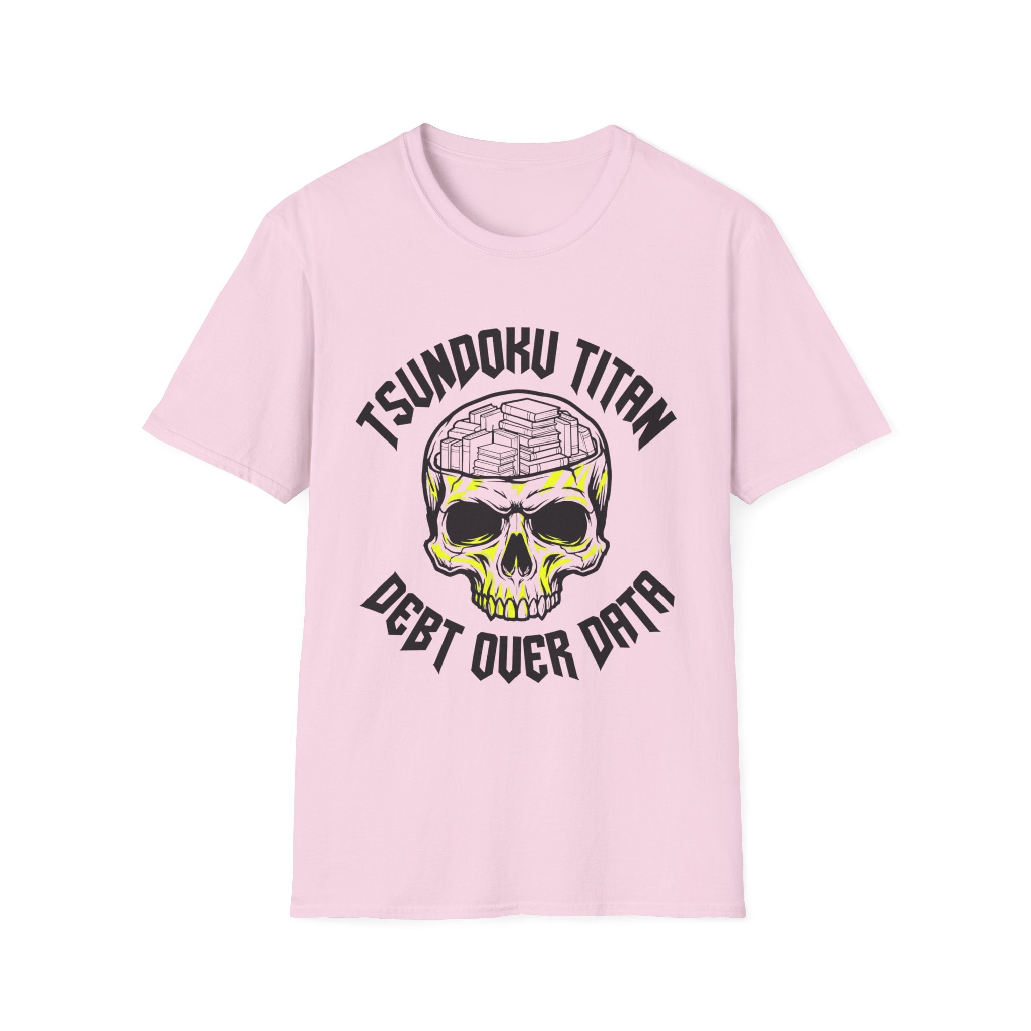 Tsundoku Titan Debt Over Data T-Shirt